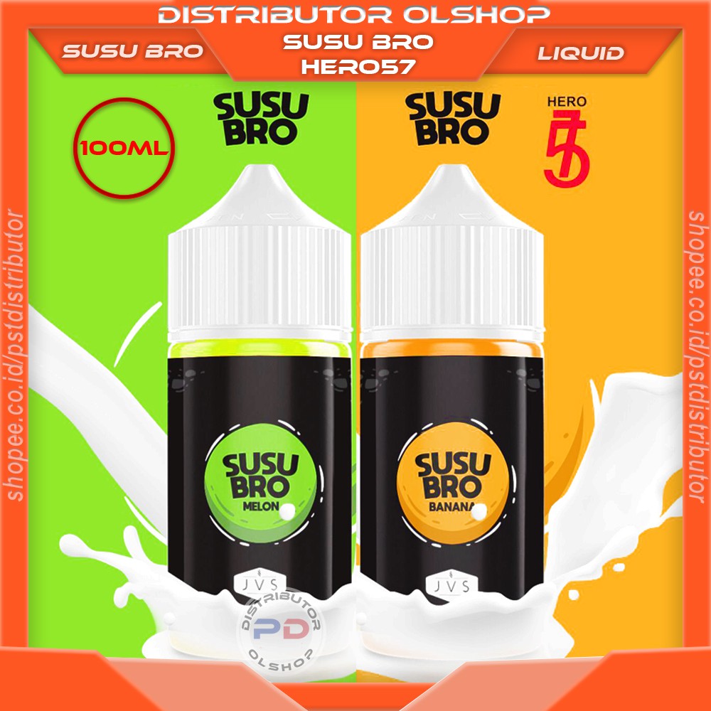 LIQUID SUSU BRO 100ML AUTHENTIC PREMIUM SUSUBRO BY HERO57 JVS Shopee