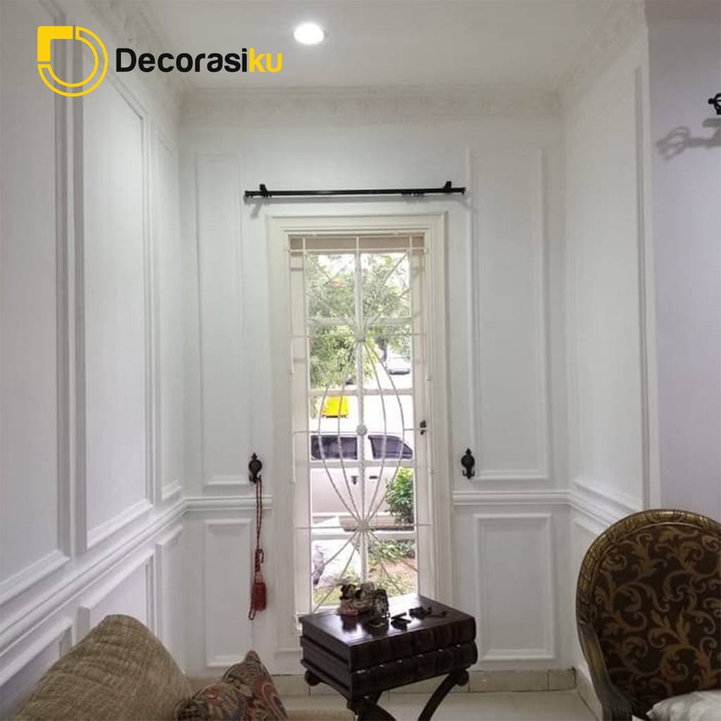 Jual Promo Wall Moulding Kayu Classic Pengganti Walpaper Dinding 3d