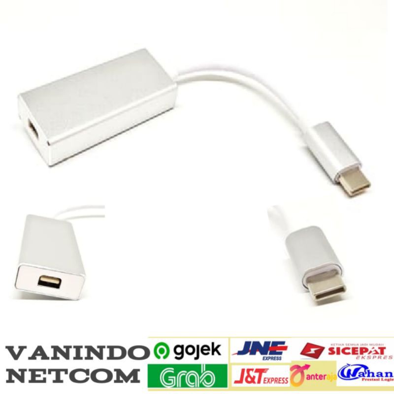 Jual Type C To Mini Displayport / Converter Type C To Mini Dp Display Port | Shopee Indonesia