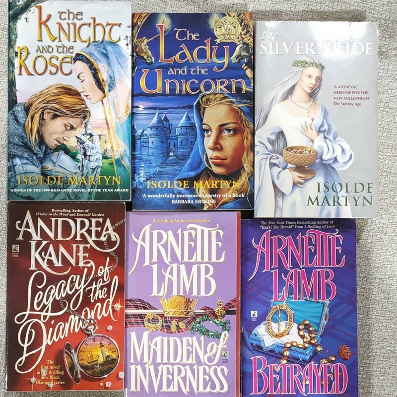 Jual Buku Novel Impor Bahasa Inggris (Isolde Martyn, Andrea Kane