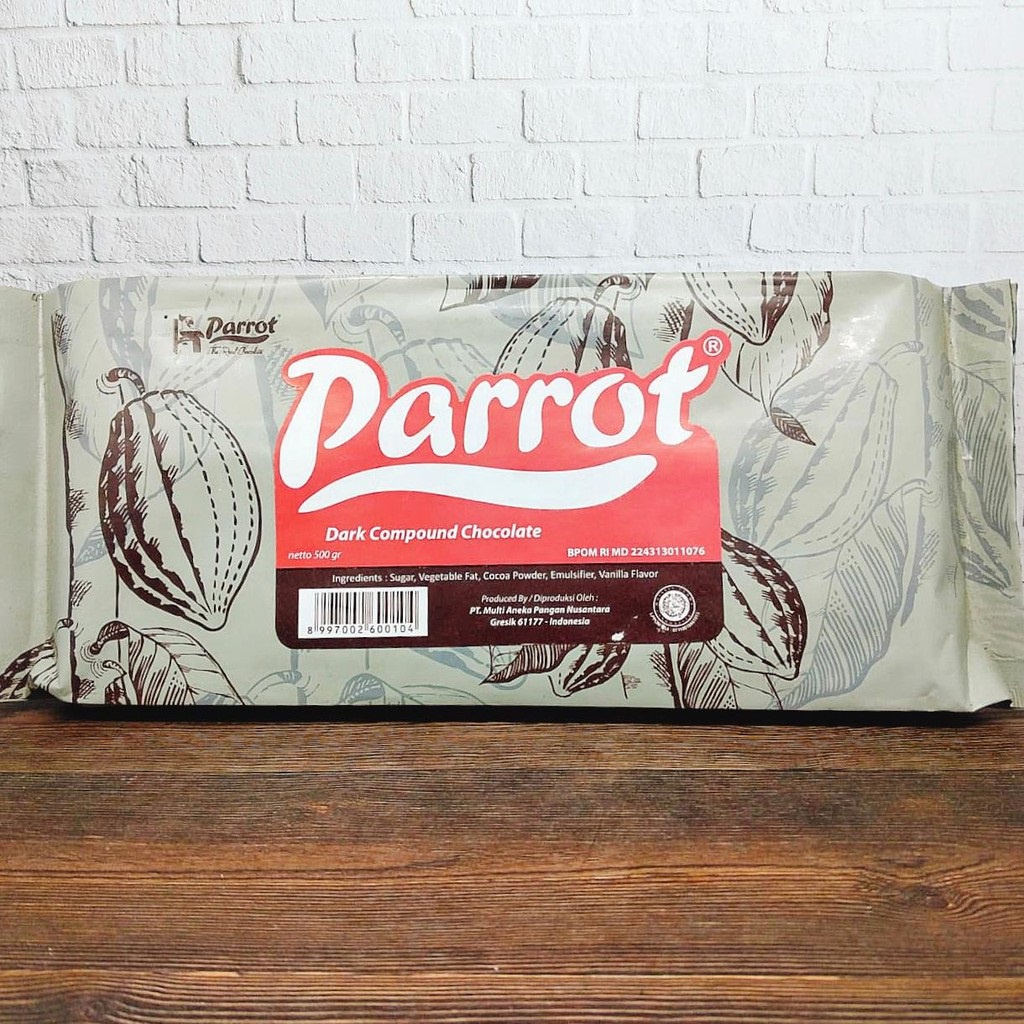 Jual Cokelat Parrot Rm Dark 500G | Shopee Indonesia