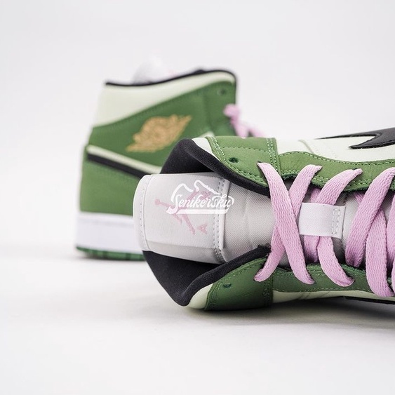 Jual Air Jordan 1 Mid Se Dutch Green | Shopee Indonesia