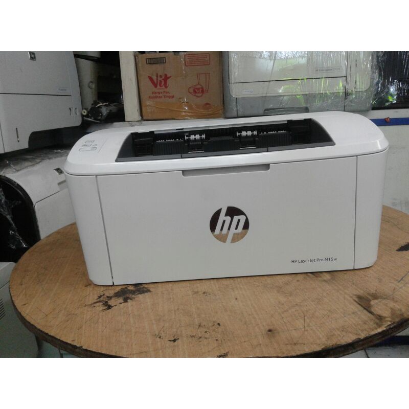 Jual Hp Laserjet Pro M15W Monochrome Wireles Second. | Shopee Indonesia