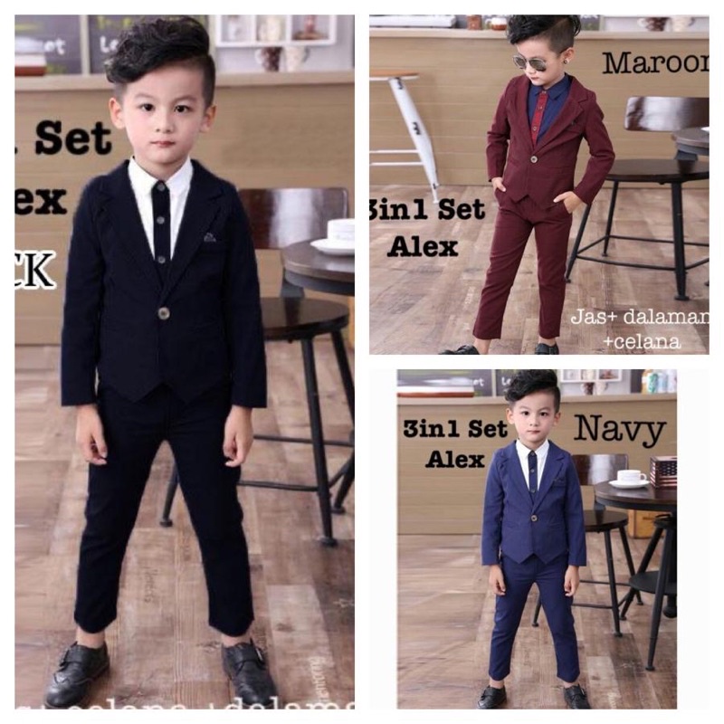 baju pesta anak laki Harga Terbaik - Pakaian Anak Laki-Laki Fashion Bayi &amp;  Anak Oktober 2021 | Shopee Indonesia