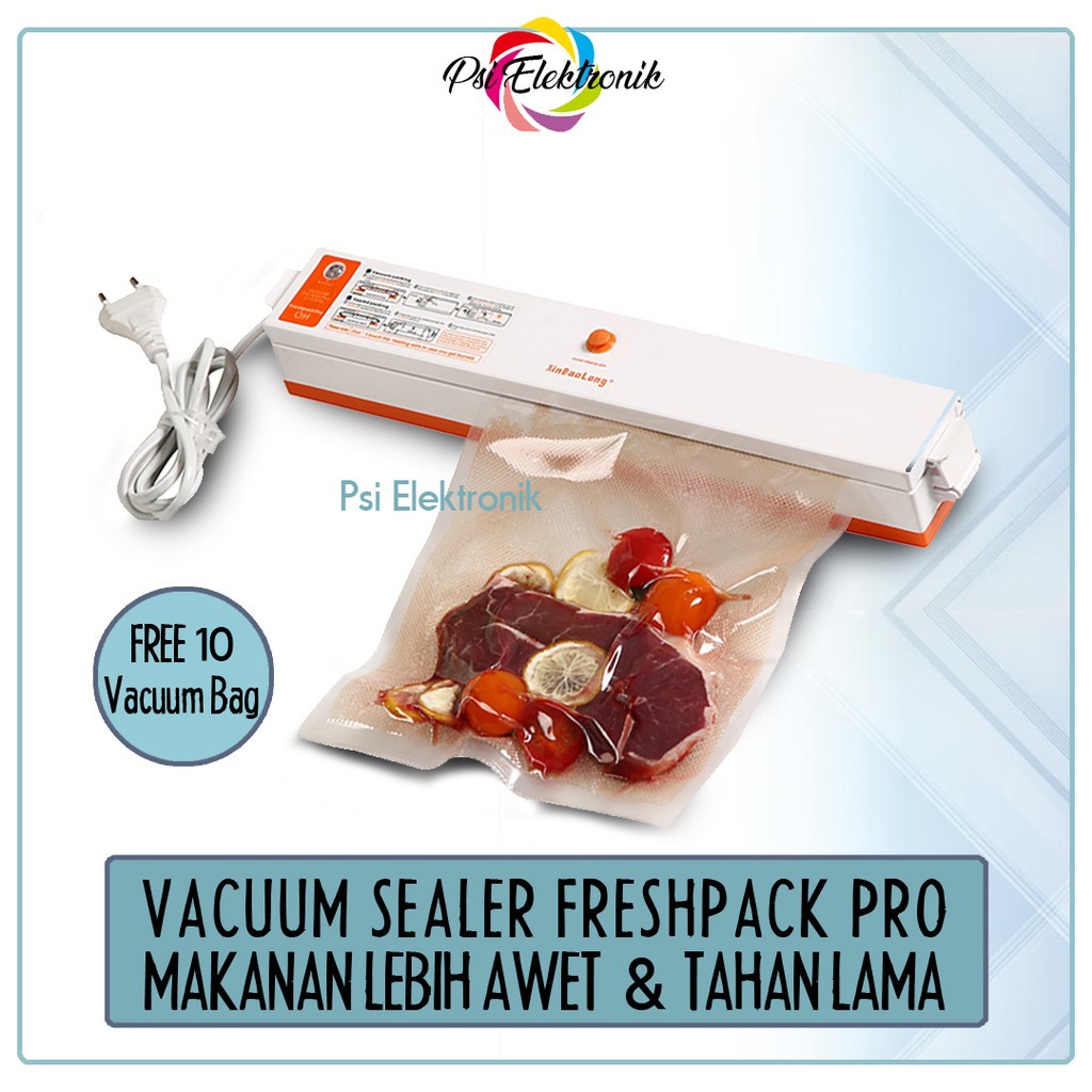 VACUUM SEALER PRO ALAT VACUUM MAKANAN PEMBUNGKUS MAKANAN KEDAP UDARA