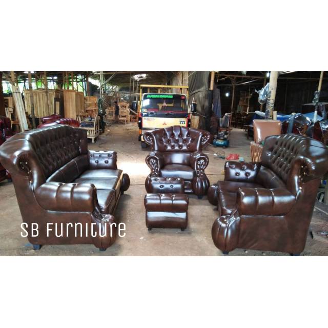Jual Sofa Tamu Jaguar Regency Warna Coklat Fullset Free Ongkir Jabodetabek Kursi Modern Bergaransi | Shopee Indonesia