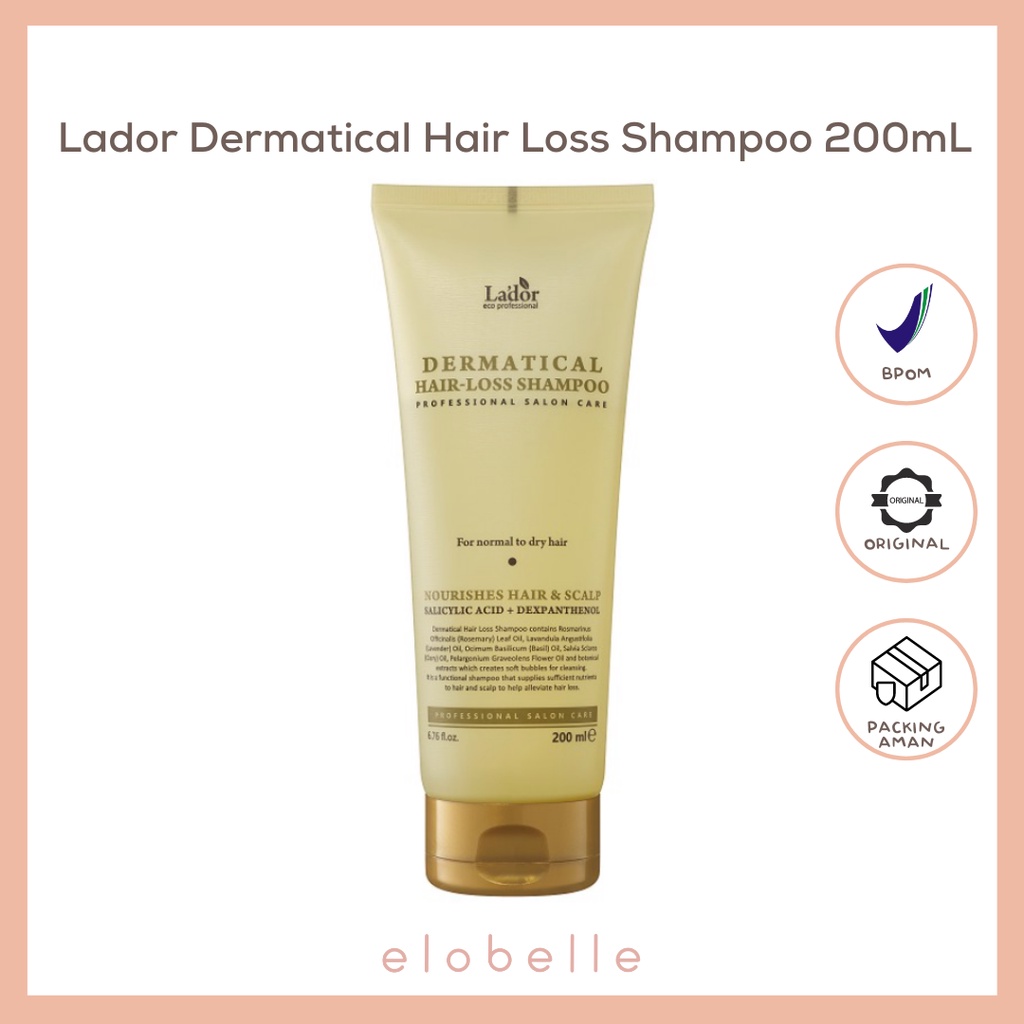 Jual Lador Dermatical Hair Loss Shampoo 200mL / Shampoo Rambut Rontok