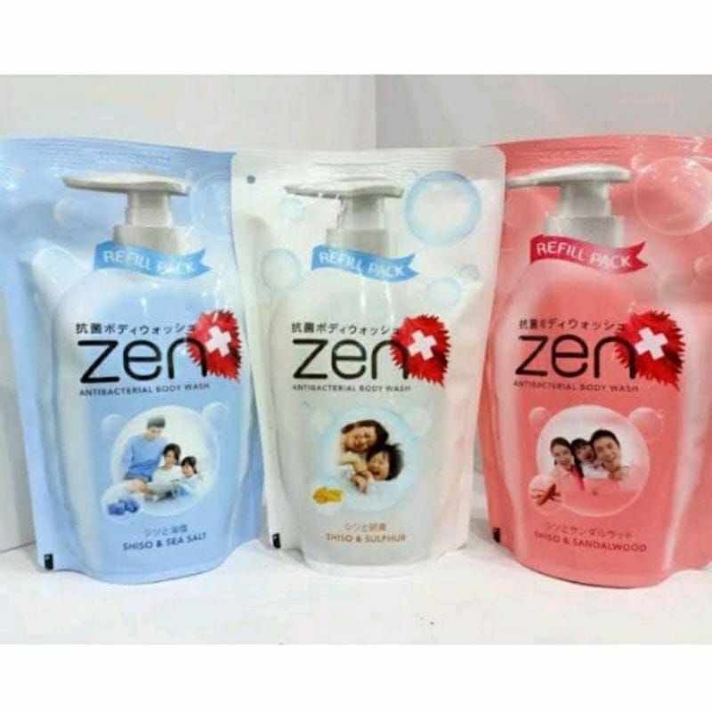 Jual Sabun Mandi Cair Zen 450ml Shopee Indonesia