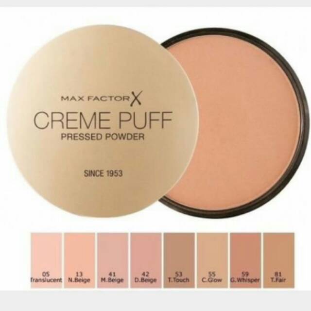 Jual Max Factor X Creme Puff Pressed Powder | Shopee Indonesia