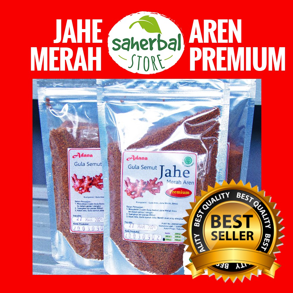 GULA SEMUT JAHE MERAH AREN PREMIUM INSTAN ORIGINAL (JAHE LEBIH PEDAS) |  Shopee Indonesia