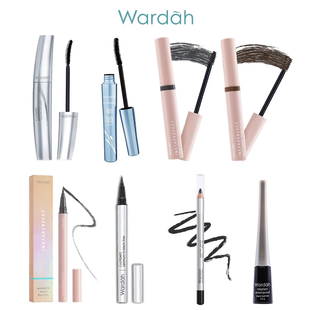 Jual WARDAH Eyeliner & Mascara All Variant Shopee Indonesia