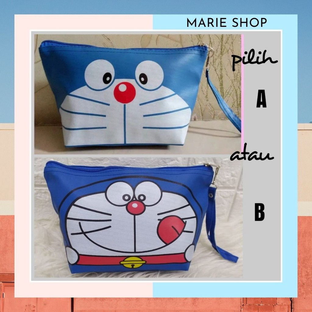 =DORAEMON=TAS KOSMETIK DORAEMON / DOMPET KOSMETIK DORAEMON