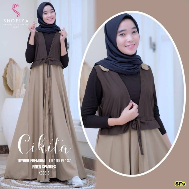 Gamis Remaja Murah Meriah Terbaru Super Kekinian 2021 Modern Syari