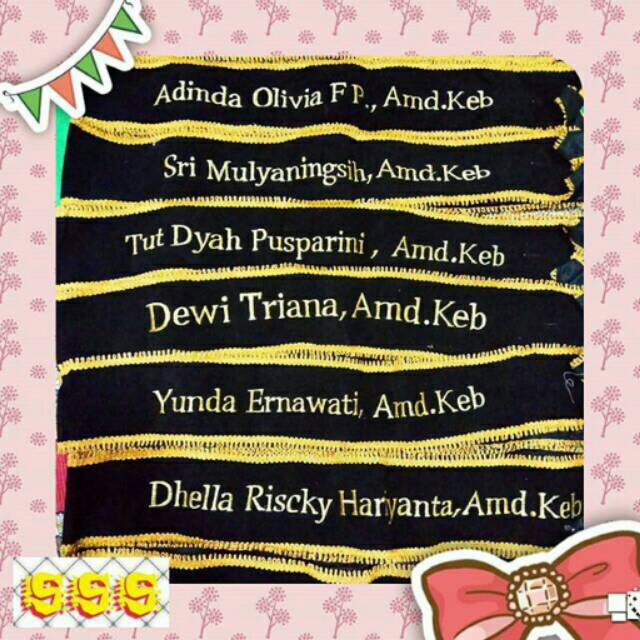 Jual [Premium Quality] Slempang Selempang Sash Untuk Pesta Wisuda Sidang Skripsi Nikahan Ultah Event Miss Indonesia|Shopee Indonesia