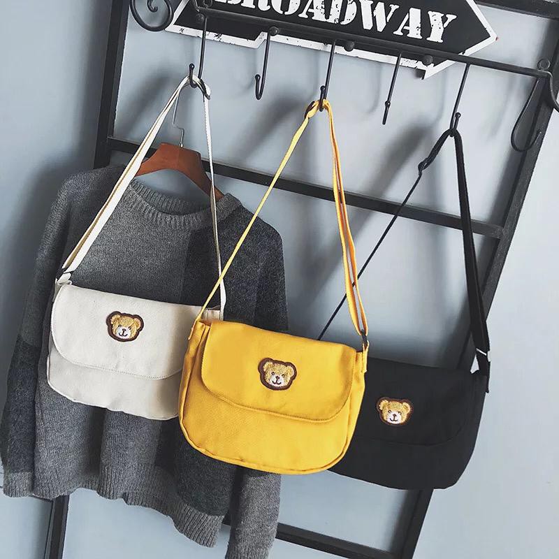 [TU] Tas Bahu Bordir Beruang Wanita BG0024 Shopee Italy