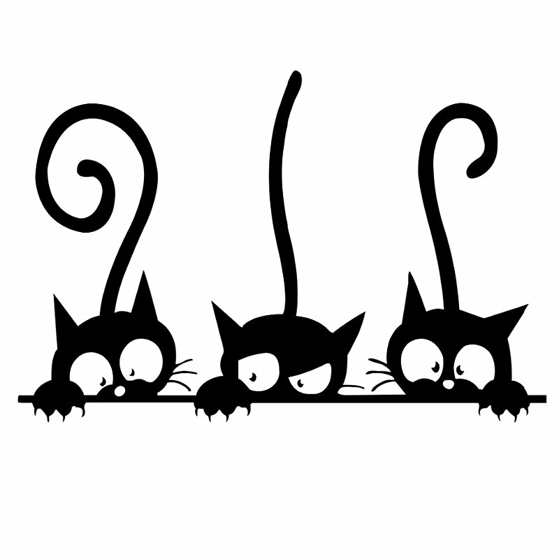 Jual Flash Sale【Cod】 Indah 3 Hitam Kucing Lucu Wallpapers Dinding Kucing Modern Stiker Dinding Gadis Vinyl Dekorasi Rumah Kucing Lucu Ruang Tamu Kamar Anak Indonesia|Shopee Indonesia 800_X_800_jpg