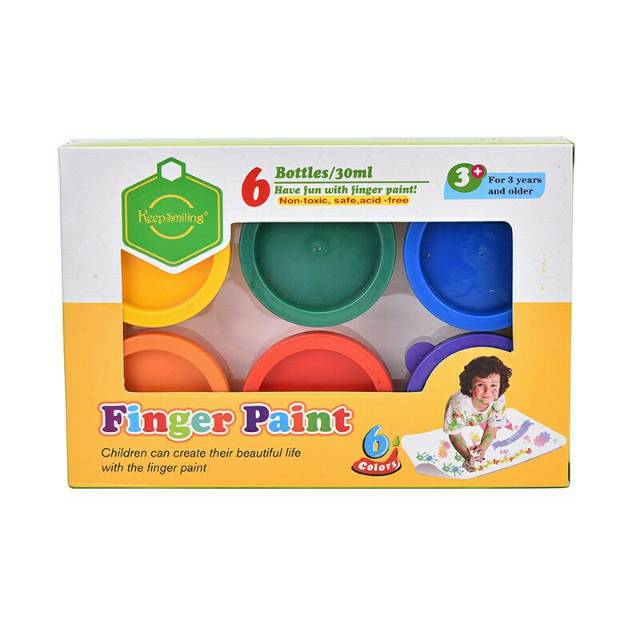 Jual Mainan Anak Cat Lukis : Washable Finger Paint / Cat Air | Shopee Indonesia