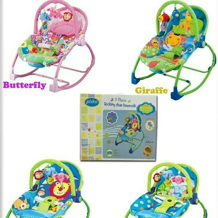Baby Bouncer Pliko Rocking Chair Hammock Shopee Indonesia