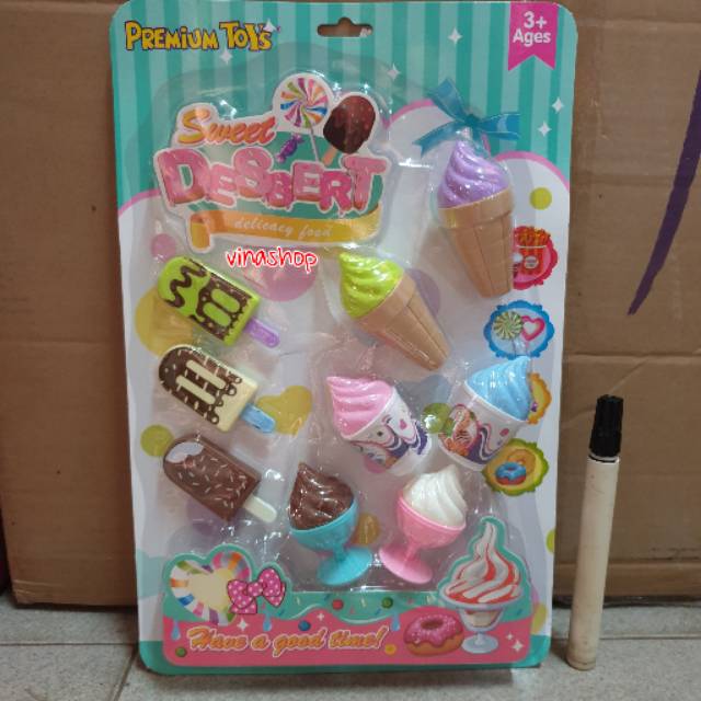 Sweet Desert 1 Set Eskrim Eskriman Ice Cream | Shopee Indonesia