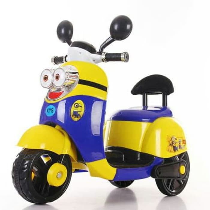 Jual Hanya Menjual Berkualitas !! Motor Aki Minion Kecil/Mainan Anak | Shopee Indonesia