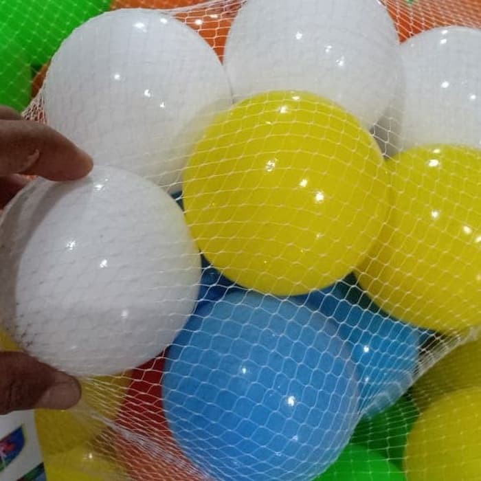 Jual Mandi Bola Plastik Diameter 8 Cm Murah Tebal 8Cm 3 Inch Besar Warna Warni Colour Sni Mainan Anak | Shopee Indonesia