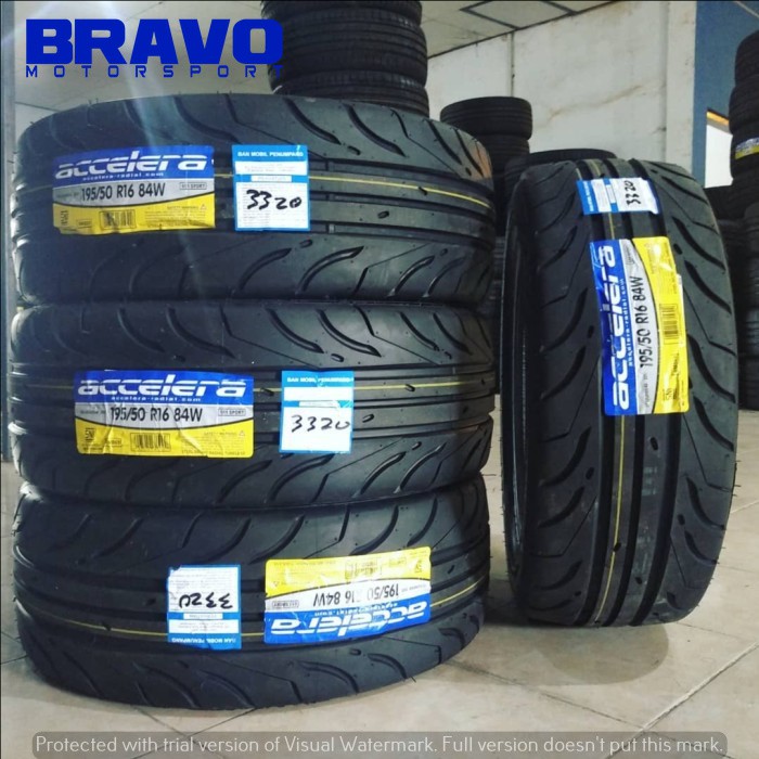 Jual Ban Mobil Untuk Balap Atau Harian Ring 16 Tubles Semi Slick Accelera 651 Sport Tw 200 195 50 R16 | Shopee Indonesia