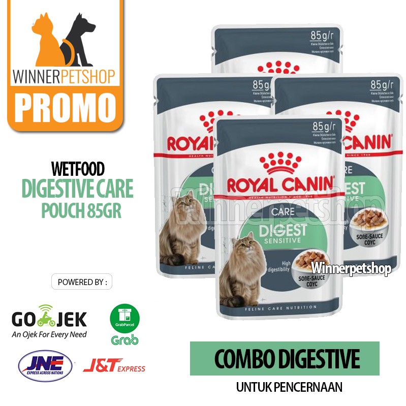 Jual Royal Canin Digestive Care Pouch Wetfood (Makanan Basah) | Shopee Indonesia