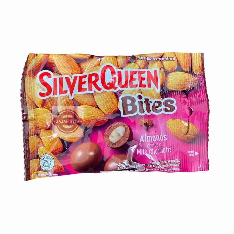 Jual Silverqueen Bites Ecer / Sq Bites Almond / Sq Bites Cashew / Silver Queen / Coklat Silverqueen | Shopee Indonesia