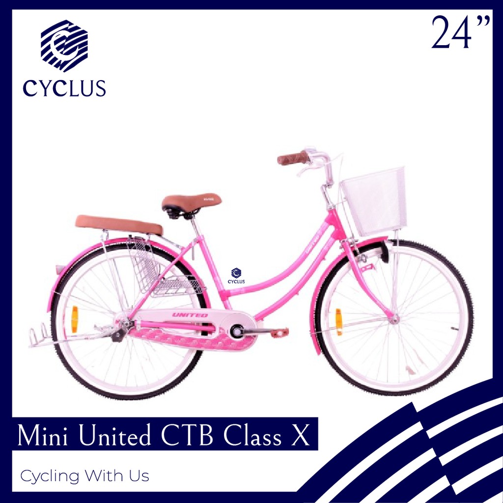 Sepeda Mini United CTB Class X 24 Inch Shopee Indonesia