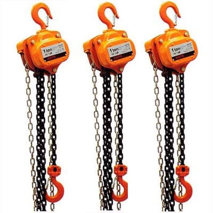 Jual K55 TOBACHI K55 CHAIN BLOCK KATROL TAKEL 1 TON X 3 METER Indonesia