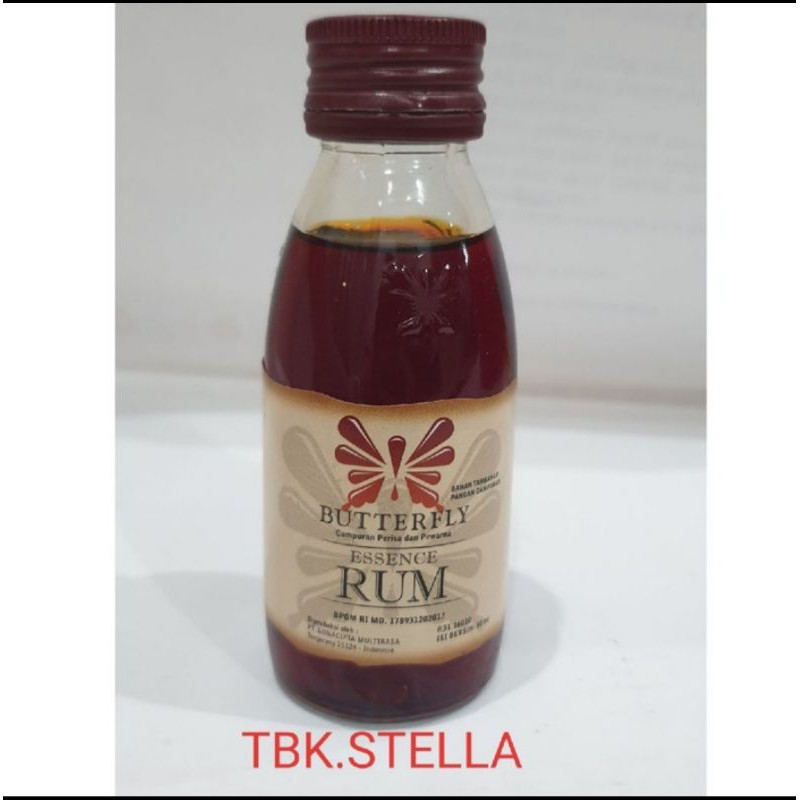 Jual ESSENCE RUM BUTTERFLY 60 ML Indonesia