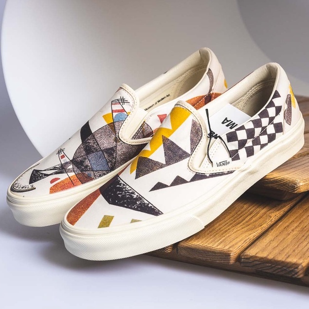 SEPATU VANS SLIP ON MOMA CHECKERBOARD PREMIUM DT Shopee Indonesia