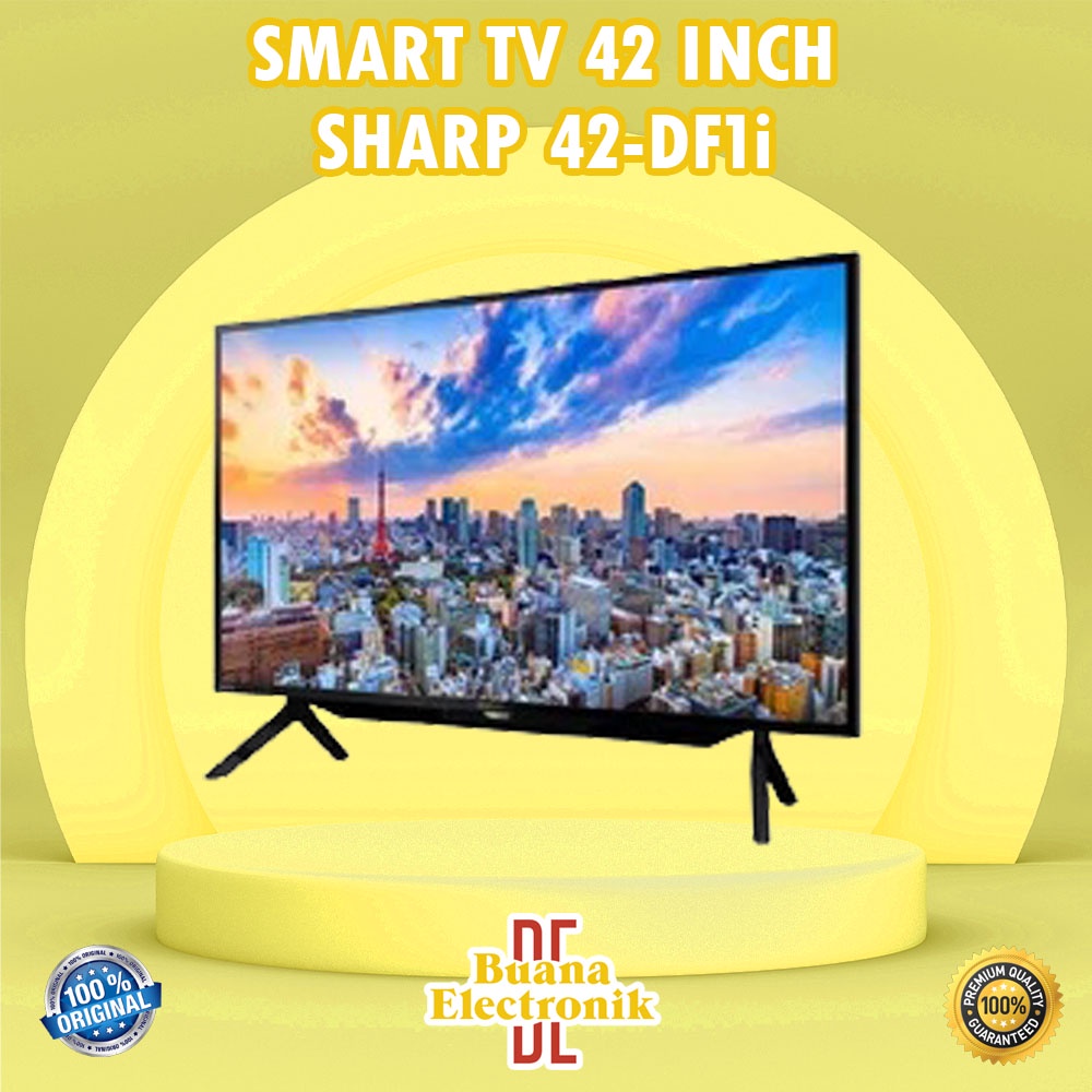 Jual PROMO 9.9 LED SMART TV SHARP 42 INCH 42DF1I 2TC42DF1I Shopee