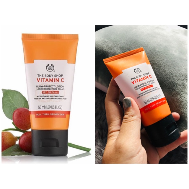 Jual The Body Shop Vitamin C Moisturizer Cream SPF 30 50 ML Indonesia