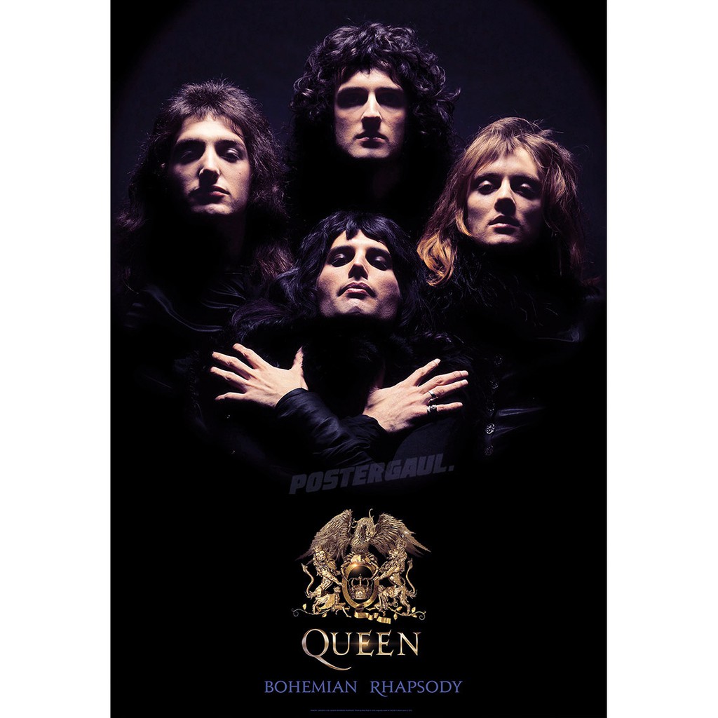 Jual Poster Gede Edisi Terbatas Queen : Bohemian Rhapsody - Ukuran 69 X 100 Cm | Shopee Indonesia