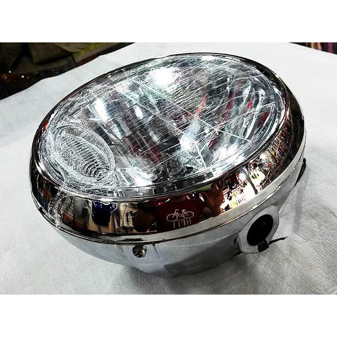 Headlamp Vixion Lama Bulat/ Batok Lampu Motor Depan Vixion