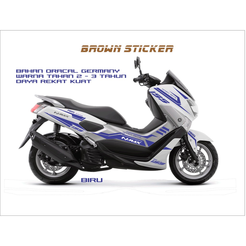32+ Foto Modifikasi Cutting Sticker Motor Matic Terkini