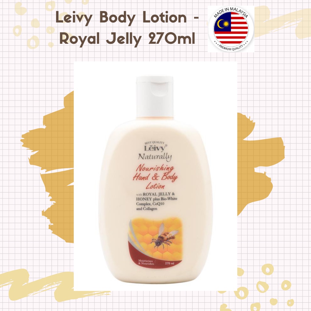 Jual TERMURAAHHH!!! Leivy Body Lotion Royal Jelly 270ml 500ml