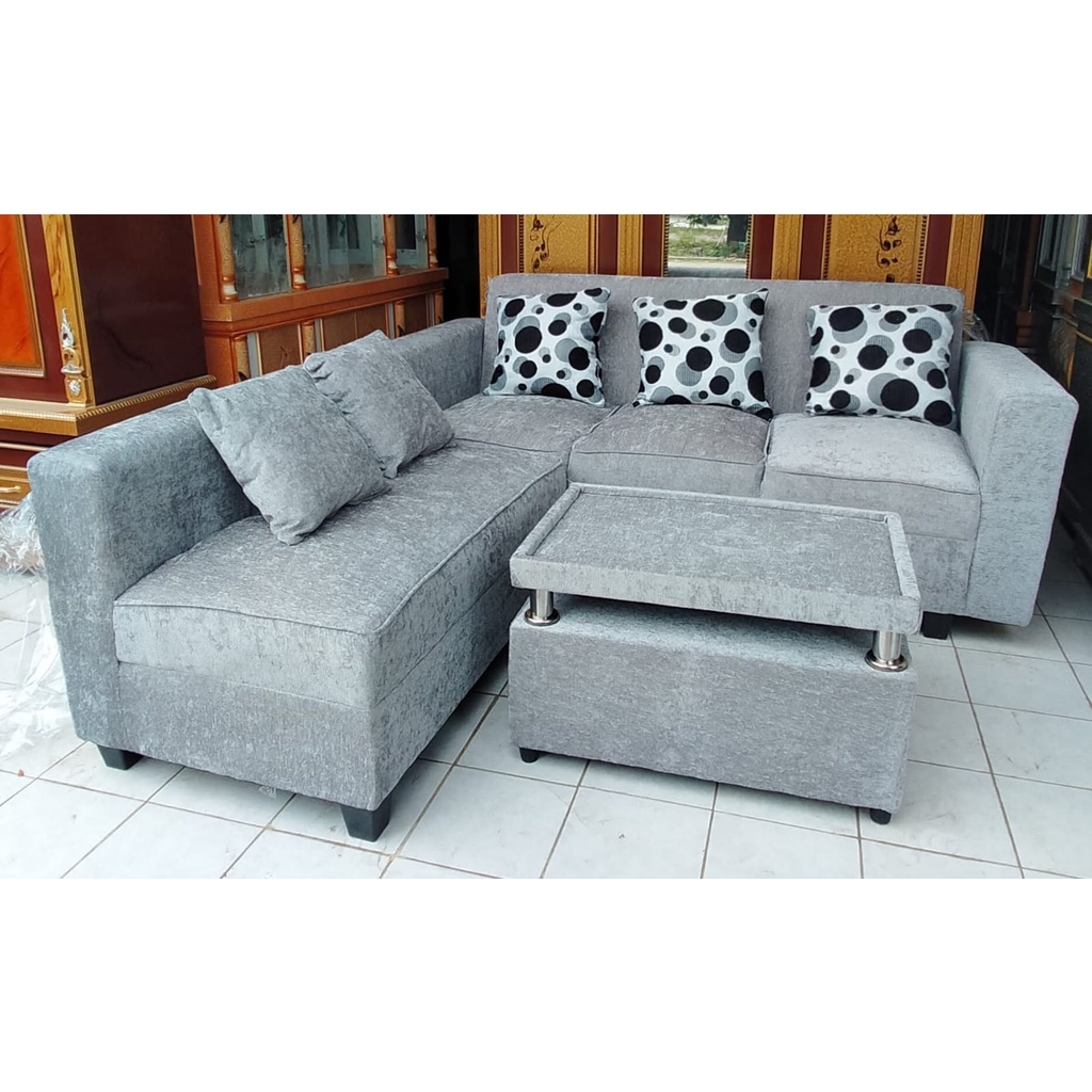 Jual FREE ONGKIR / SOFA L PUTUS JENIFER / SOFA L / SOFA SUDUT Shopee