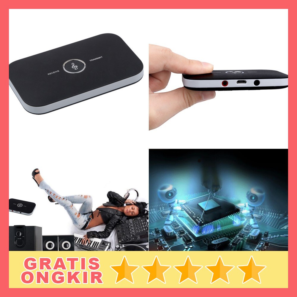 Jual Wireless 2 In 1 Hifi Audio Bluetooth Transmitter Receiver Jack 3.5Mm - Penerima Pemancar Bluetooth 5.0 Audio Nirkabel, Adaptor Aux Jack 3.5Mm 2 In 1 Transmiter Terbaru Wireles Dongle Donggel Konektor