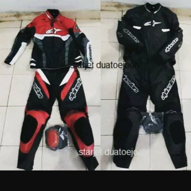 Jual Wearpack Semi Balap Road Race Cornering Jaket Dan Celana Alpienstar Full Protector Bonus Sliding Pad | Shopee Indonesia