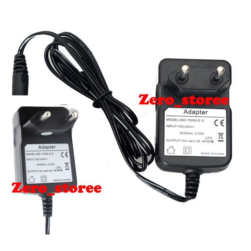 Jual Charger Adaptor 10V DC 10volt Adaptor casan HT 10 volt adapter 10v