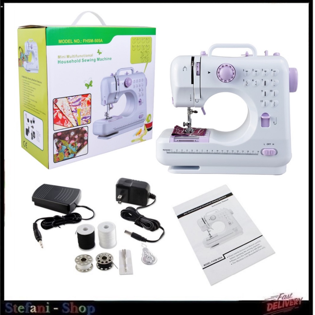 Jual Mesin Jahit Portable Mini FHSM 505 Sewing Machine