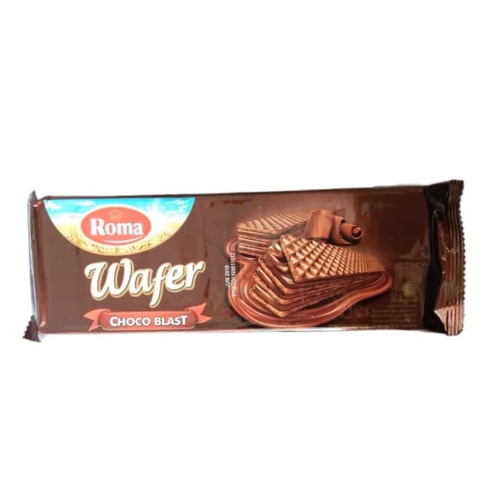 Jual Roma Wafer/ Wafer Roma/ Roma Wafer Coklat/ Wafer Coklat/ Roma Wafer Coklat/ Roma Wafer Choco Blast | Shopee Indonesia