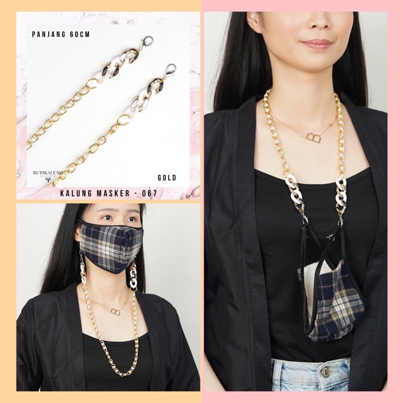 Strap Masker Kalung Masker Strap Mask Tali Gantungan