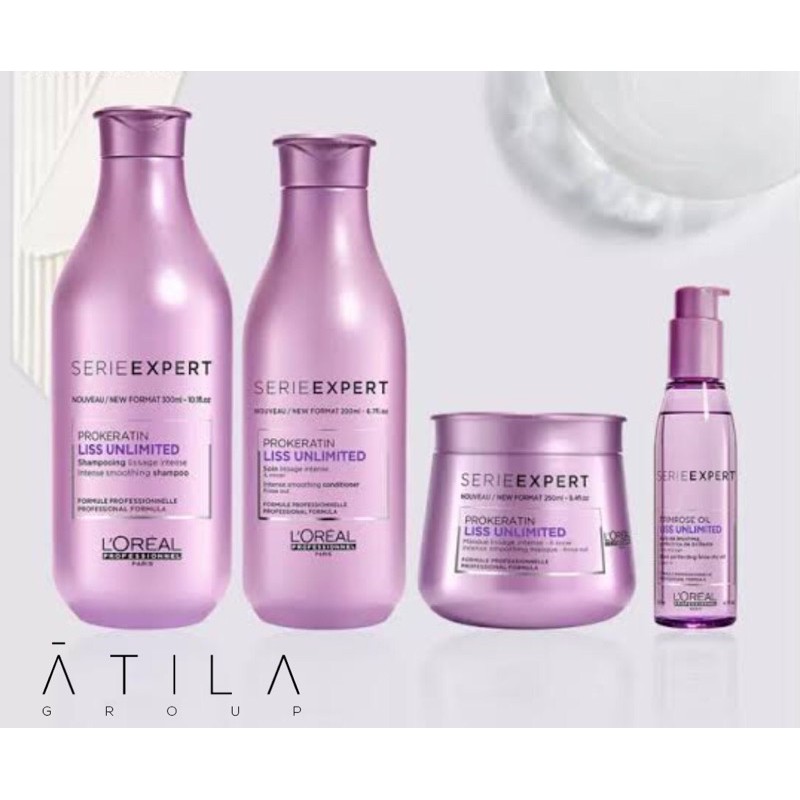 Jual Loreal Professionnel Serie Expert Liss Unlimited Shampoo 300Ml | Shampoo Rambut Frizzy | Shopee Indonesia