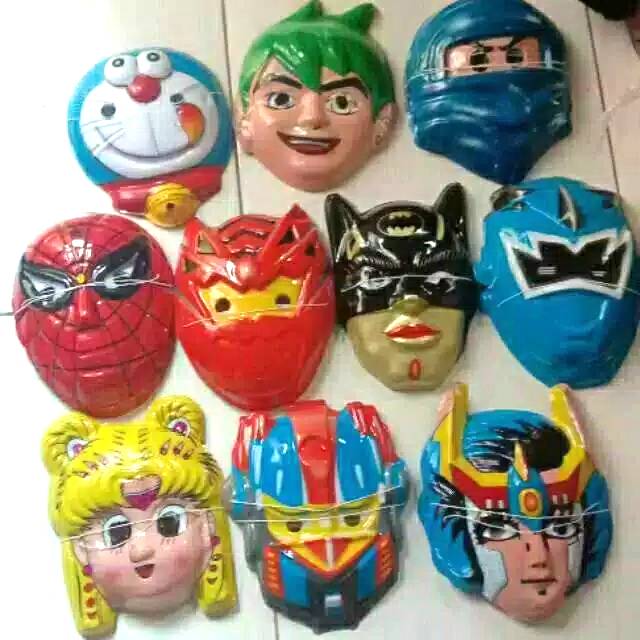 Jual Mainan Topeng Plastik Edukasi Diasahtoys | Shopee Indonesia