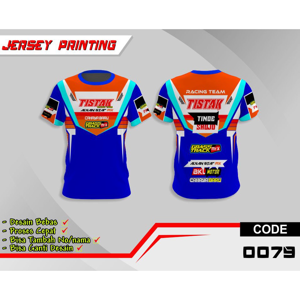 Jual Jersey Racing Full Printing Balap, Trail, Supermoto Desain Bisa Request Custom 01 | Shopee Indonesia