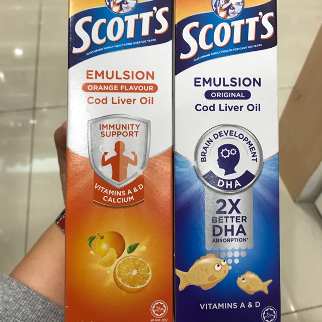 Perbedaan Scotts Emulsion Original Dan Rasa Jeruk Tips