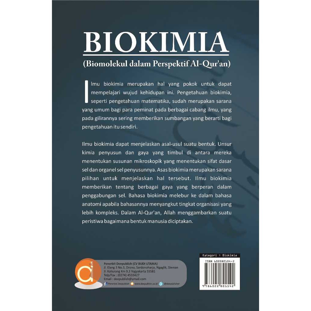 Biokimia Adalah Ilmu Yang Mempelajari